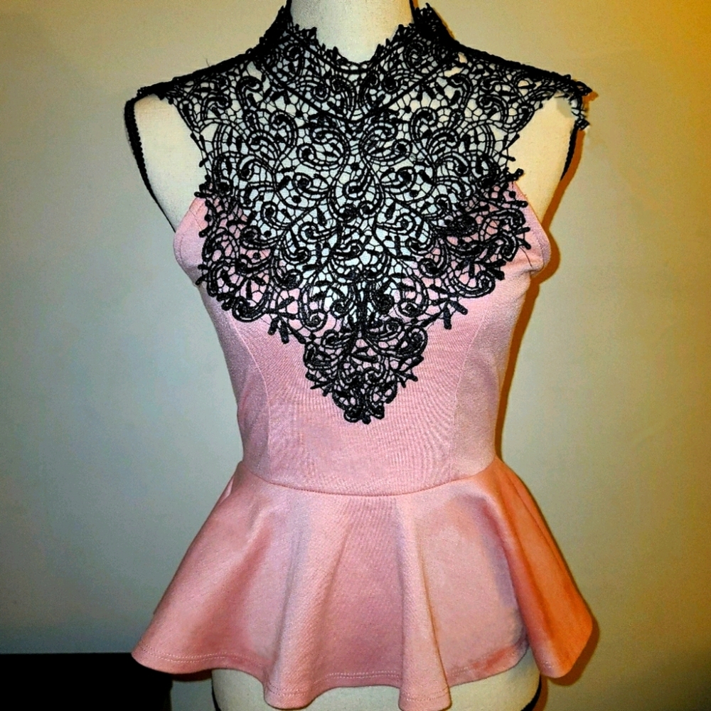 Arden B Peplum Top